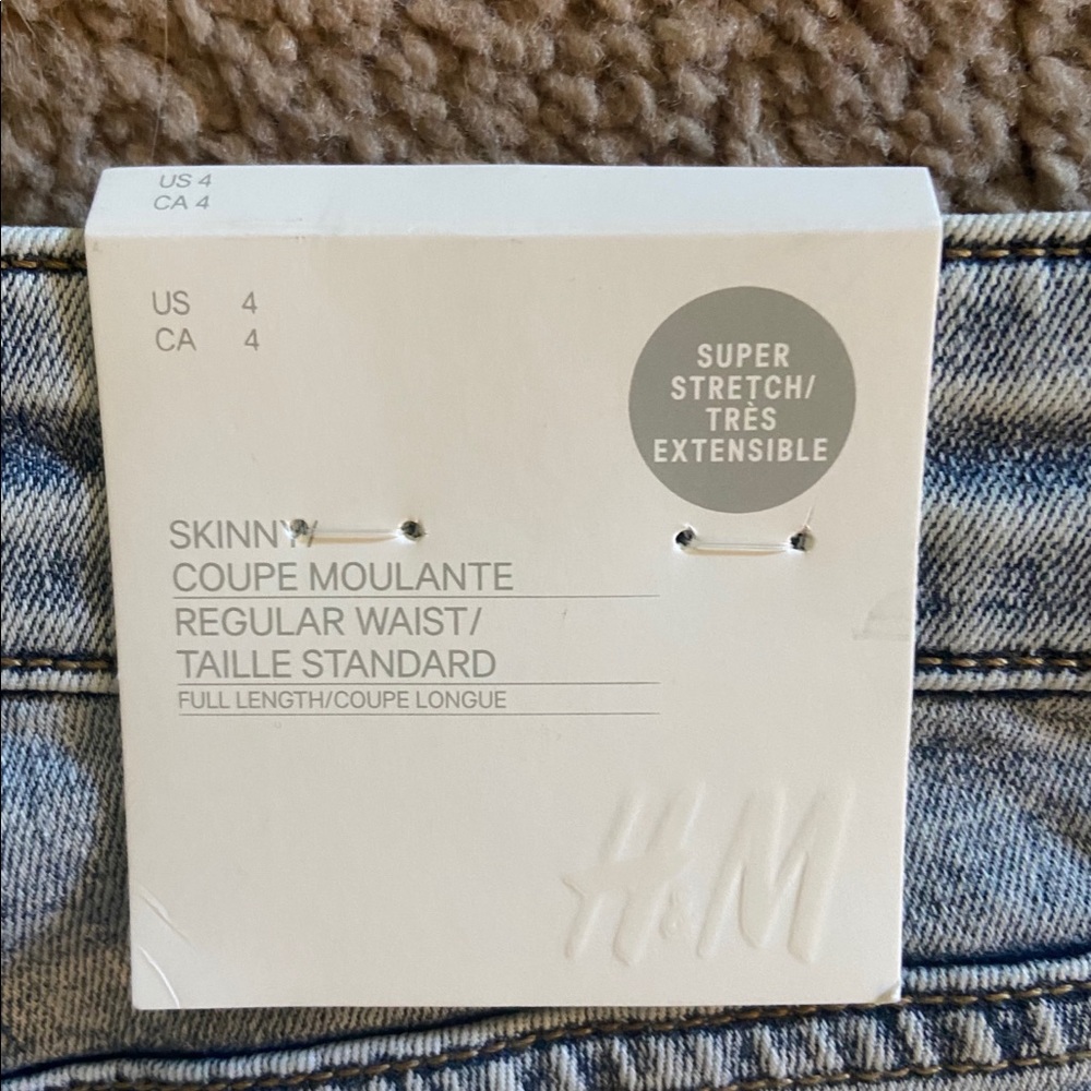 🖤 H&M Skinny Jeans NWT - Picture 5 of 5